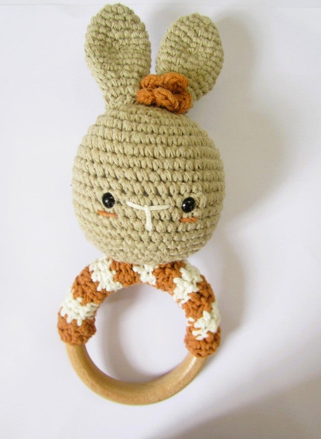 Kind Strings Crochet Hand Rattle Bunny - Image 3